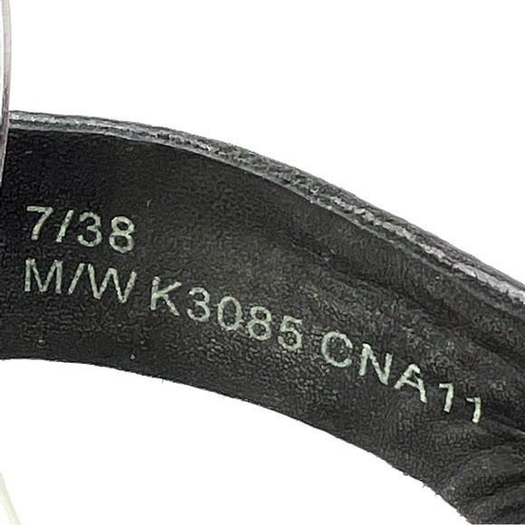 Kork Ease Black Leather Gladiator Platform Wedges Heels Sandals Shoes 7 KorkEase - Picture 14 of 15